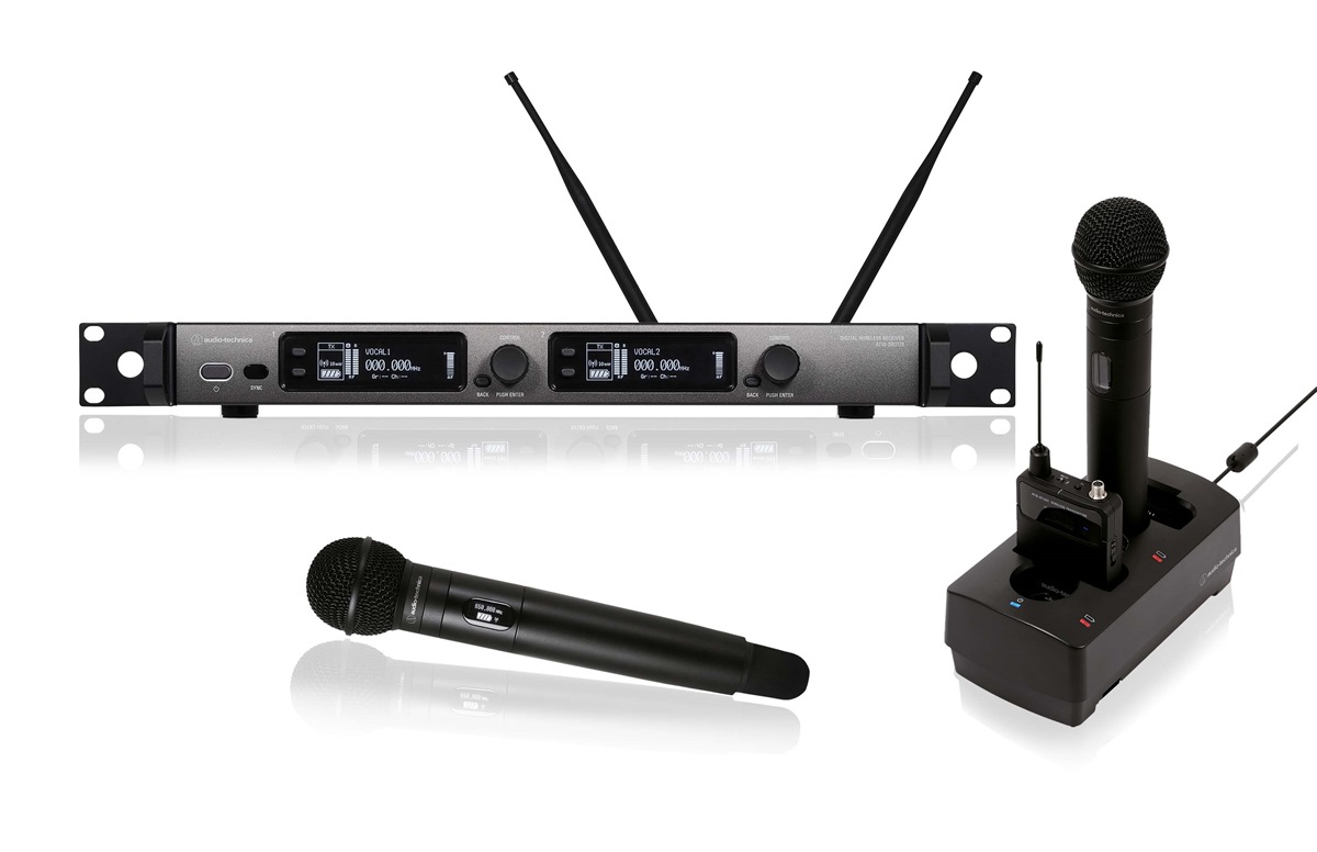 nuevo sistema inalámbrico Serie 3000 Digital compatible con DANTE de Audio-Technica
