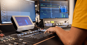 consola Fairlight Desktop Audio Editor 