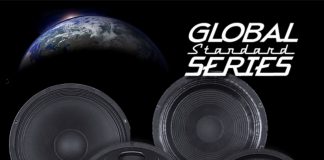 nueva serie de altavoces de audio profesional Global Standard de (GS)