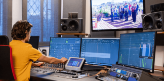 consola Fairlight Desktop Audio Editor