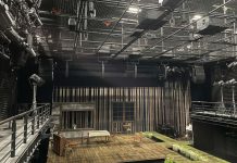 60 satélites CURV 500 de LD Systems en la Producción de teatro In This Garden We Loved satélites CURV 500 de LD Systems