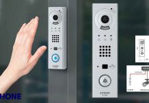 Intercomunicador con audio y vídeo IX-DVM de AIPHONE sus características hacen que se pueda instalar en casi cualquier espacio Intercomunicador con audio y vídeo IX-DVM