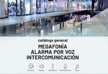 catálogo de OPTIMUS de megafonía, alarma por voz e intercomunicación