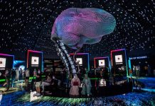 proyectores 3DLP de Christie experiencias inmersivas del Pabellón de Rusia
