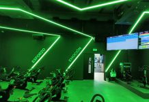 instalación de sonido profesional ara gimnasio por Bose Professional