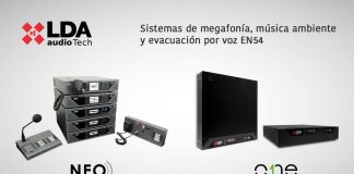 sistemas de megafonía y evacuación por voz EN54 de LDA Audio Tech