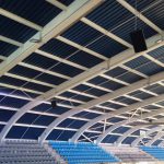 Instalación con equipos de sonido profesional OPTIMUS