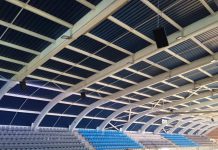 Instalación con equipos de sonido profesional OPTIMUS