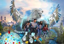 Legoland windsor usa el proyector de alser puro de christie