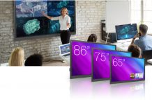 pantallas táctiles Optoma Creative Touch serie 3 y 5