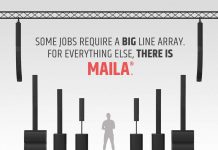 Sistema de sonido escalable MAILA de LD Systems