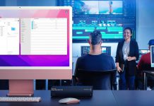 El nuevo Blackmagic Cloud Store Mini, un dispositivo de almacenamiento en redes con cuatro memorias flash M.2 en una configuración RAID 0 Blackmagic Cloud Store Mini