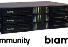 nuevos controladores de altavoces amplificados de Biamp con DSP y entrada analógica