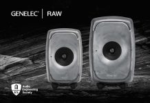 gama RAW de Genelec con modelos coaxiales 8331 y 8341 de la serie The Ones con acabado de aluminio