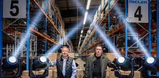 equipos de iluminación profesional Cameo con Niclen