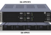 Nuevas etapas de potencia modulares para los sistemas de megafonía y alarma por voz de OPTIMUS Nuevas etapas de potencia modulares para los sistemas de megafonía y alarma por voz