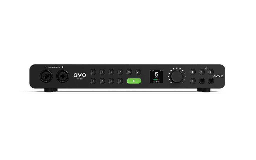 nuevo interface de audio EVO 16 de Audient