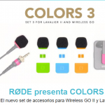 El nuevo set de accesorios para Wireless GO II y Lavalier II COLORS 3 de RØDE
