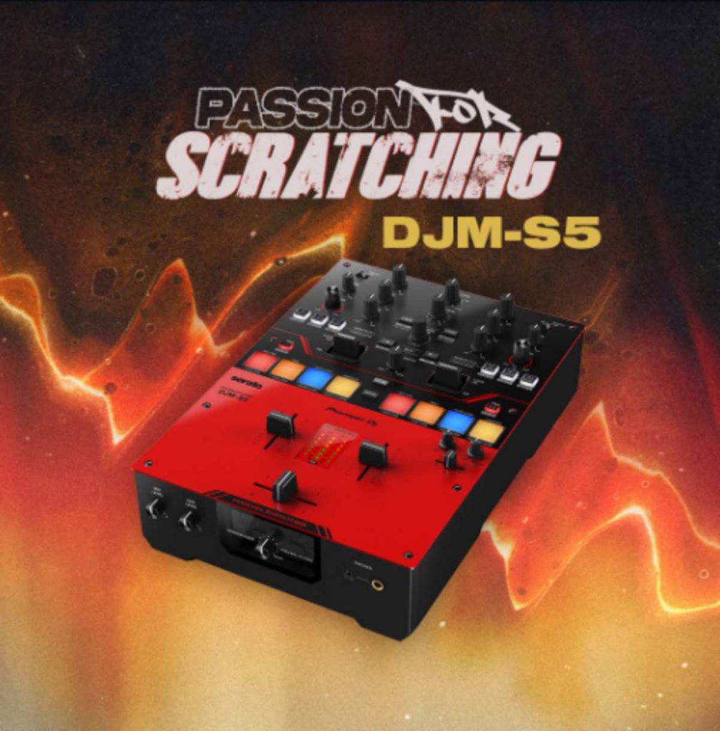 Descubre la Mesa de Mezclas DJ Pioneer DJM-S5, para Serato DJ Pro