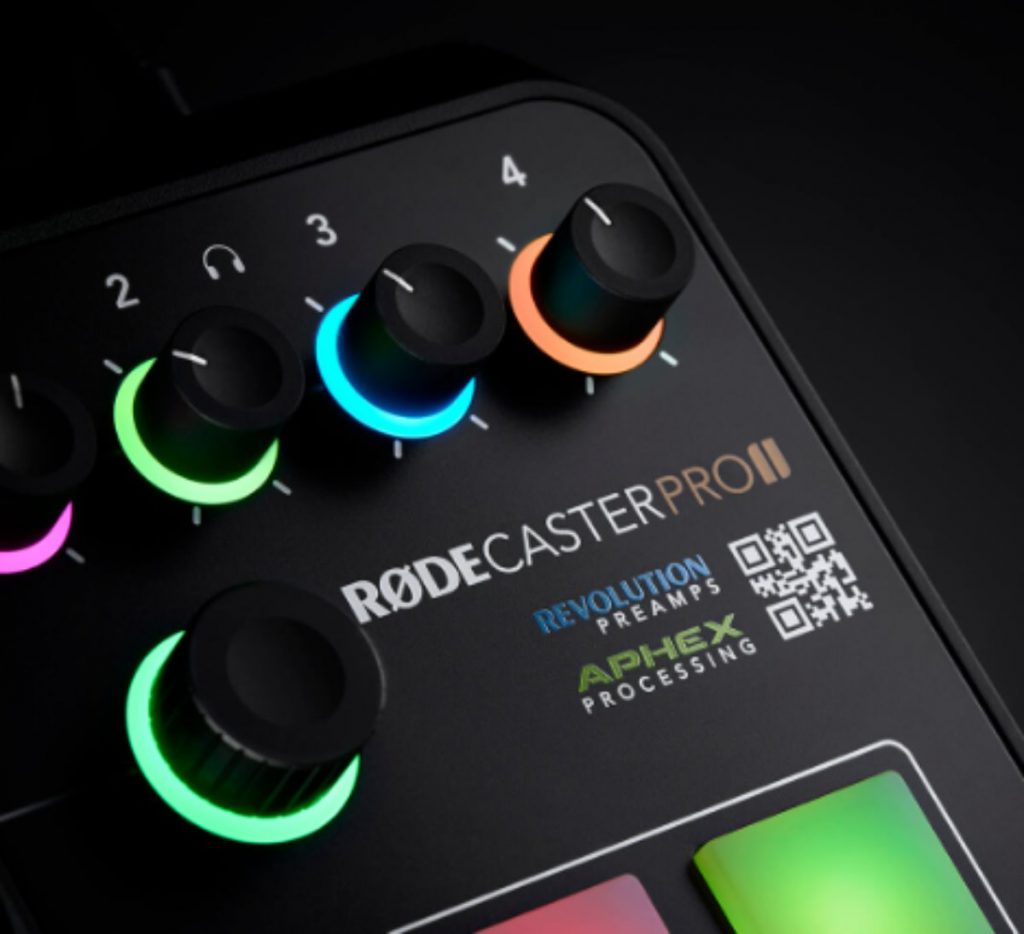 RØDECaster Pro II para creadores de contenido, streamers, podcasters y músicos 