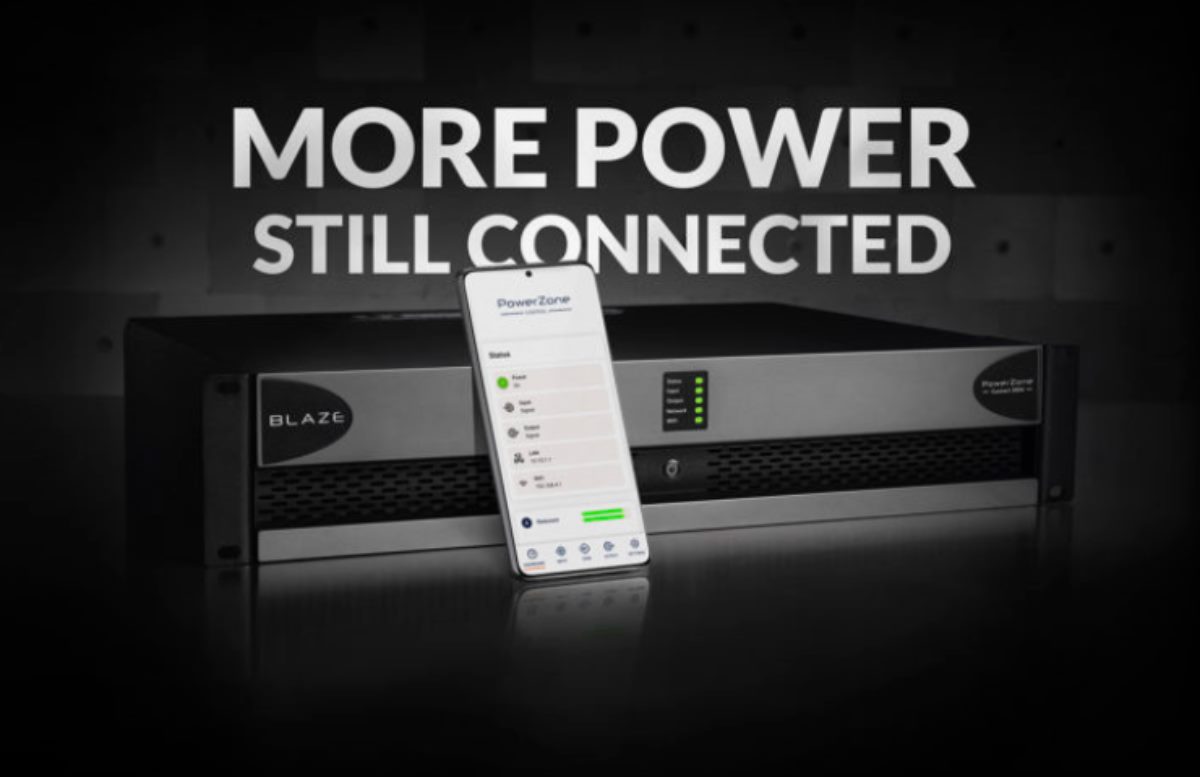 Blaze Audio amplia su gama de amplificadores DSP PowerZone Connect
