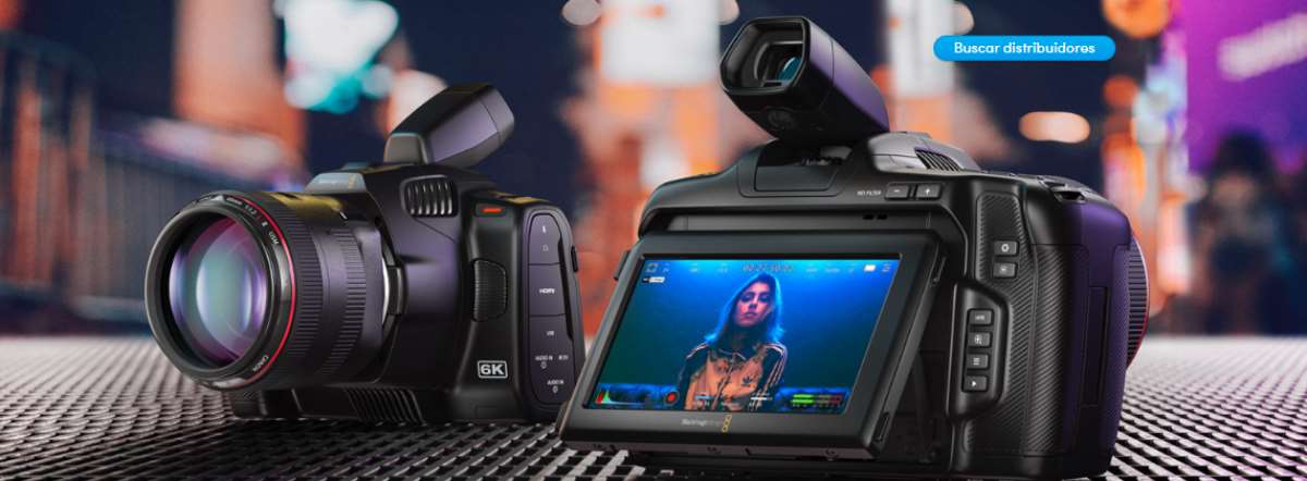 Nueva Blackmagic Pocket Cinema Camera 6K G2 descubre las características y ventajas