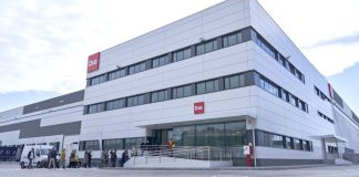 El sistema de megafonía COMPACT de OPTIMUS instalado en la nave de mayor tamaño de la cadena de supermercados DIA