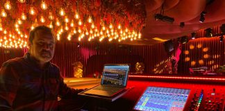Consola de sonido profesional Quantum 225 de DiGiCo