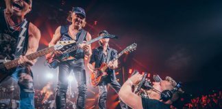 Cámaras Blackmagic URSA Broadcast G2 y un mezclador ATEM Constellation 8K con la gira mundial de Los Scorpions