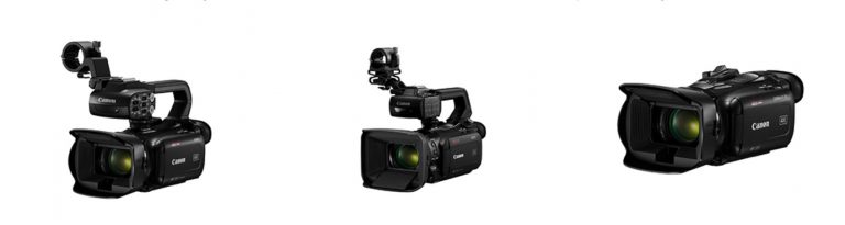 videocámaras profesionales 4K multifuncionales de Canon para creadores de contenido