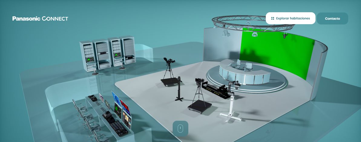 Panasonic AV Digital World la plataforma 3D incorpora dos nuevas salas para eventos en directo y deportes