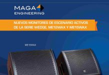 Nuevos monitores de escenario activos de MAGA Engineering Nuevos monitores de escenario activos de MAGA Engineering
