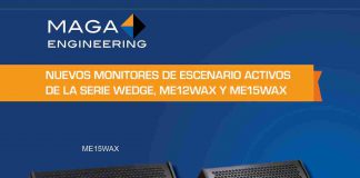 Nuevos monitores de escenario activos de MAGA Engineering