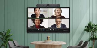 Solución de sala interactiva CollabTouch™ el resultado de la asociación entre Avocor y Logitech