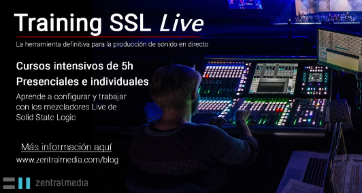 Training del sistema Live de SSL Live en la Sala Salamandra