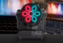 Nueva cabeza móvil wash premium MAC Aura XIP el primer dispositivo Martin de su clase Nueva cabeza móvil wash premium MAC Aura XIP el primer dispositivo Martin de su clase