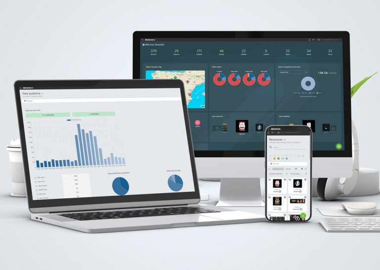 Software DENEVADS para la gestión de la señalización digital de ICOM Multimedia