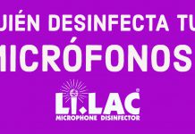 Esterilizador para micrófonos Li.LAC el nuevo estándar para la higiene profesional de microfonía