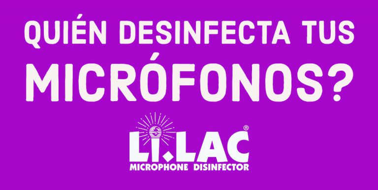 Esterilizador para micrófonos Li.LAC el nuevo estándar para la higiene profesional de microfonía