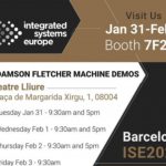 Demostración del Sistema Inmersivo de Adamson durante la semana de ISE Demostración del Sistema Inmersivo de Adamson la semana de ISE