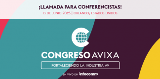 Se abre la convocatoria para oradores en la Primera edición presencial del Congreso de AVIXA