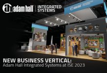 Nace Adam Hall Integrated Systems, nueva vertical de negocio, descúbrela en ISE Barcelona