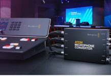 Nuevo ATEM Microphone Converter el conversor analógico de alta gama de Blackmagic nuevo ATEM Microphone Converter de Blackmagic Design