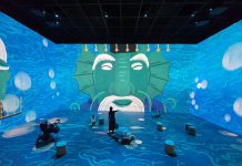 90 proyectores laser de Christie en la mayor exposición coreana de arte multimedia 90 proyectores laser de Christie en la mayor exposición coreana de arte multimedia