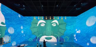 90 proyectores laser de Christie en la mayor exposición coreana de arte multimedia