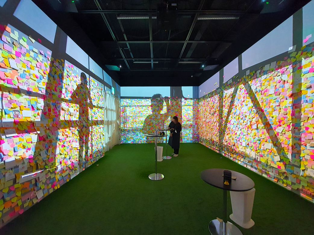 90 proyectores laser de Christie en la mayor exposición coreana de arte multimedia
