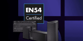 Altavoces y soluciones de audio con certificado EN 54 de d&b audiotechnik