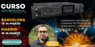 Cursos avanzados de DirectOut regístrate!!!