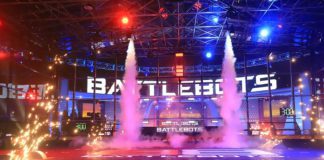 Altavoces Line Array para estadios de Biamp protagonistas en el espectáculo en directo BattleBots Live Show Experience