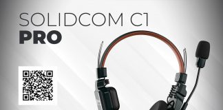 Nuevo Solidcom C1 Pro INTERCOM inalámbrico de Hollyland, el primer sistema ENC con micro dual del mundo